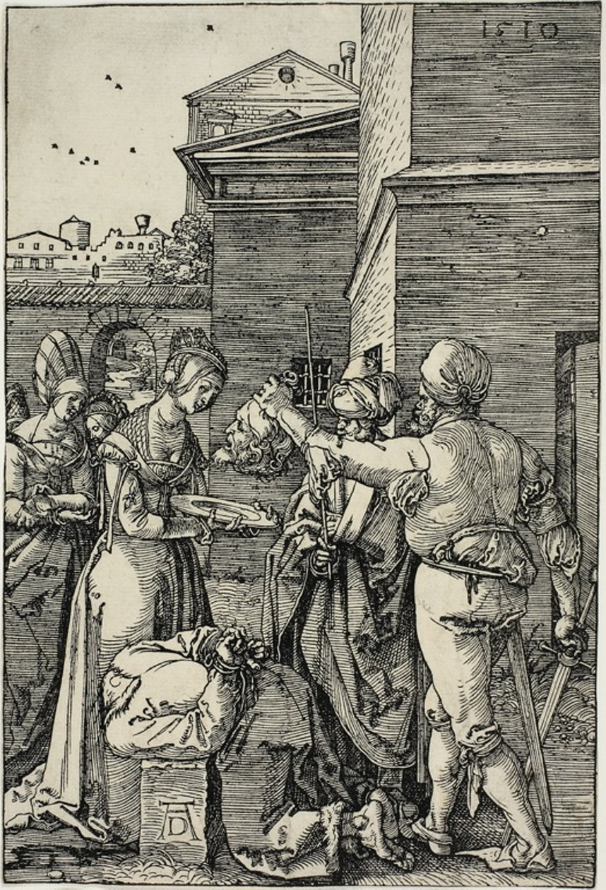 Męczeństwo Jana Chrzciciela autorstwa Albrecht Dürer