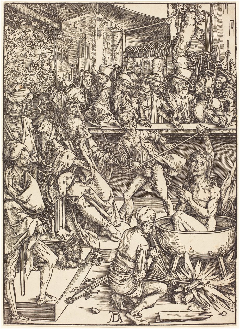 Męczeństwo św. Jana autorstwa Albrecht Dürer