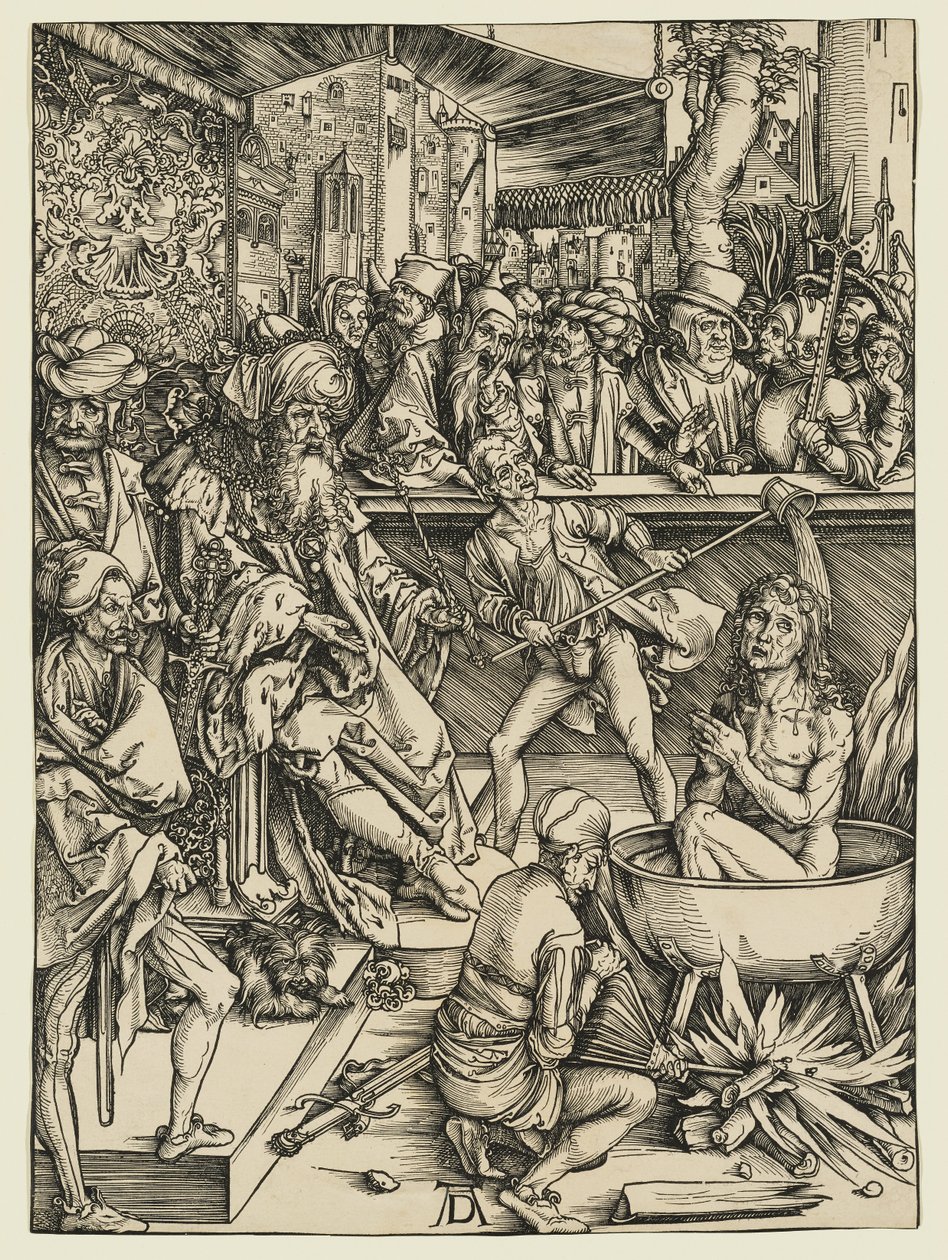 Męczeństwo świętego Jana autorstwa Albrecht Dürer