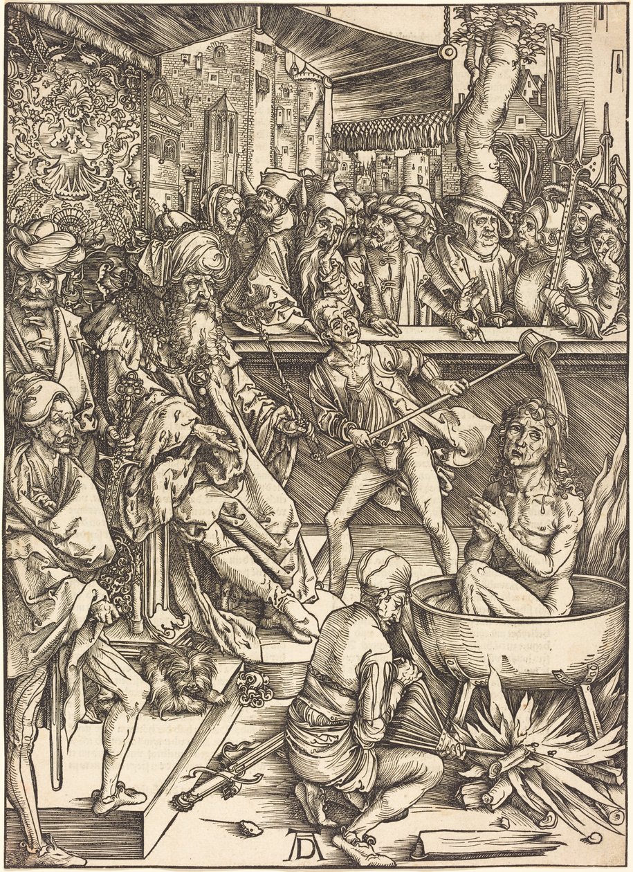 Męczeństwo świętego Jana autorstwa Albrecht Dürer