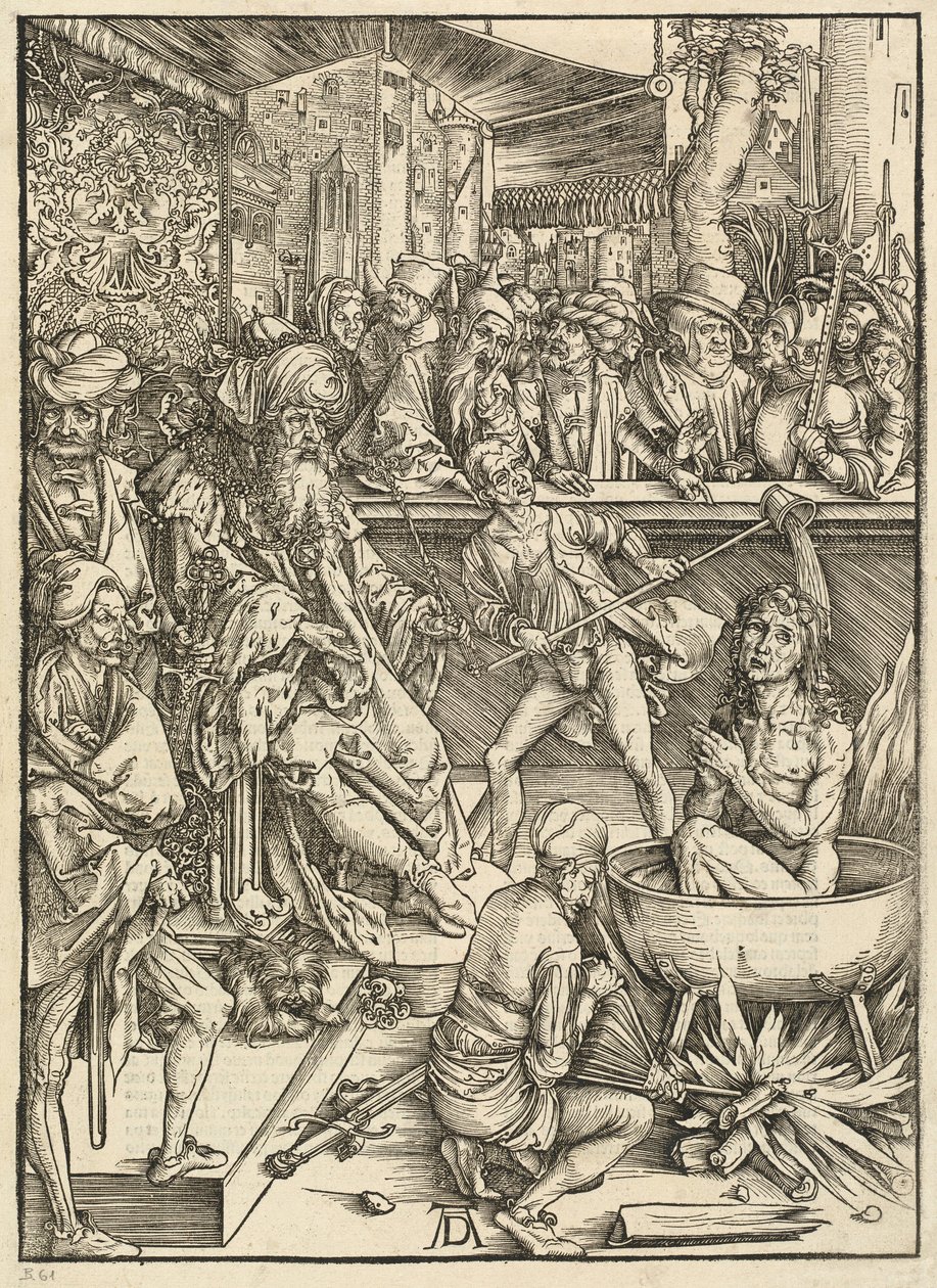 Męczeństwo świętego Jana autorstwa Albrecht Dürer