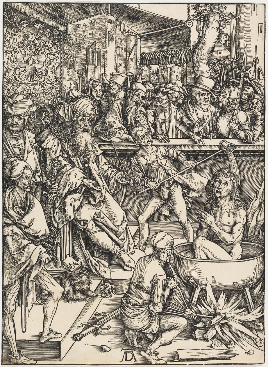 Męczeństwo św. Jana Ewangelisty autorstwa Albrecht Dürer