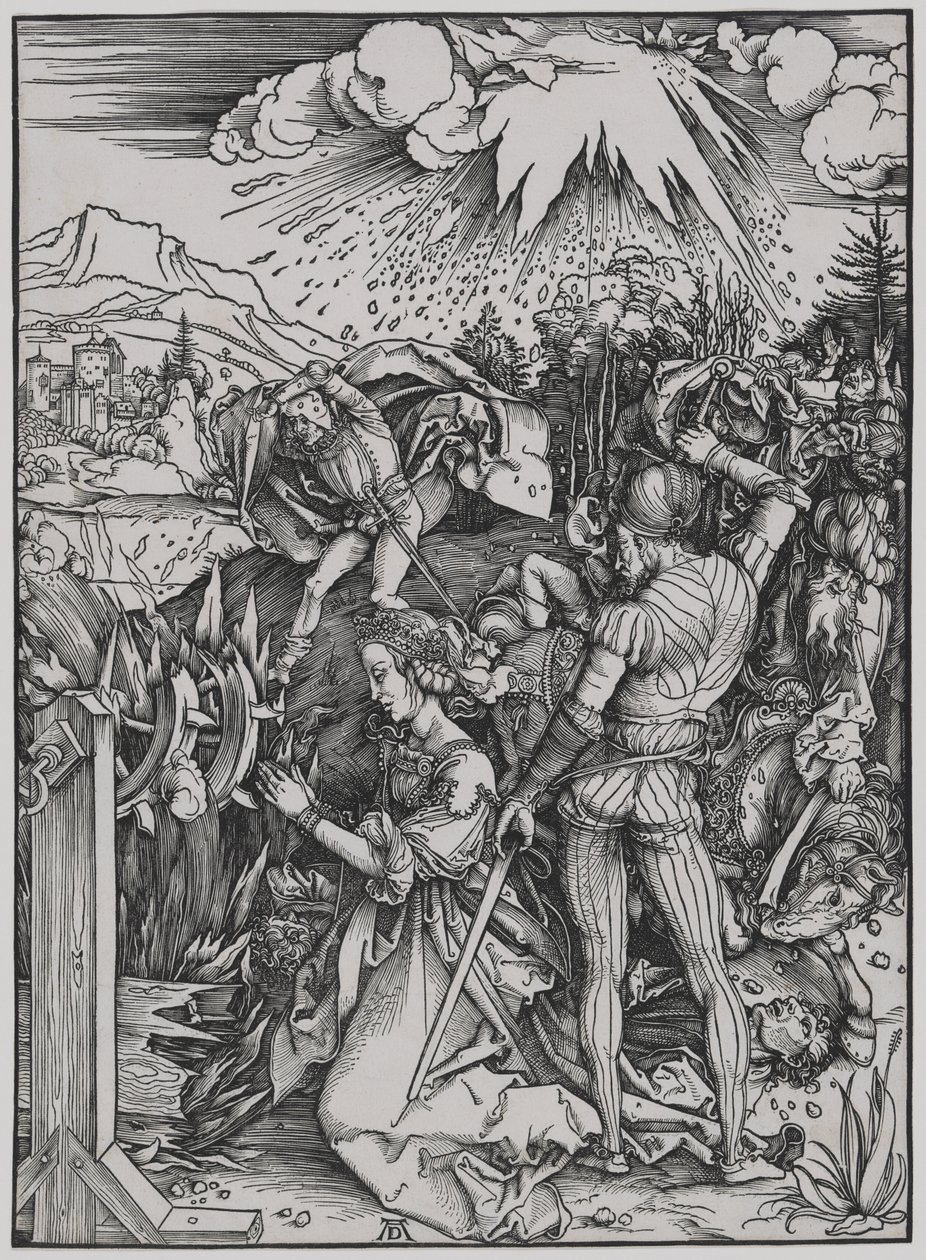 Męczeństwo świętej Katarzyny autorstwa Albrecht Dürer