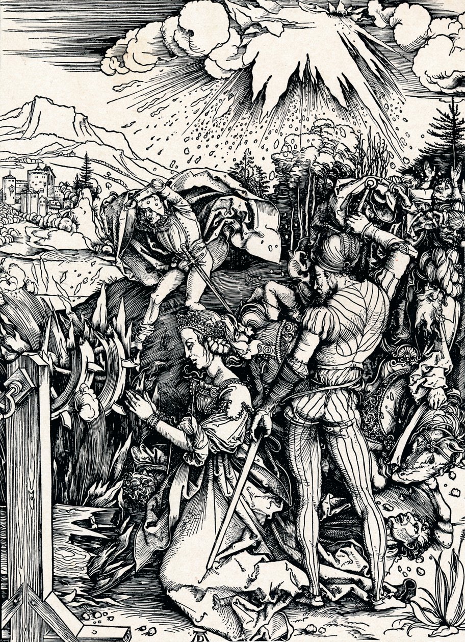 Męczeństwo św Katarzyny, 1497 1906 autorstwa Albrecht Dürer