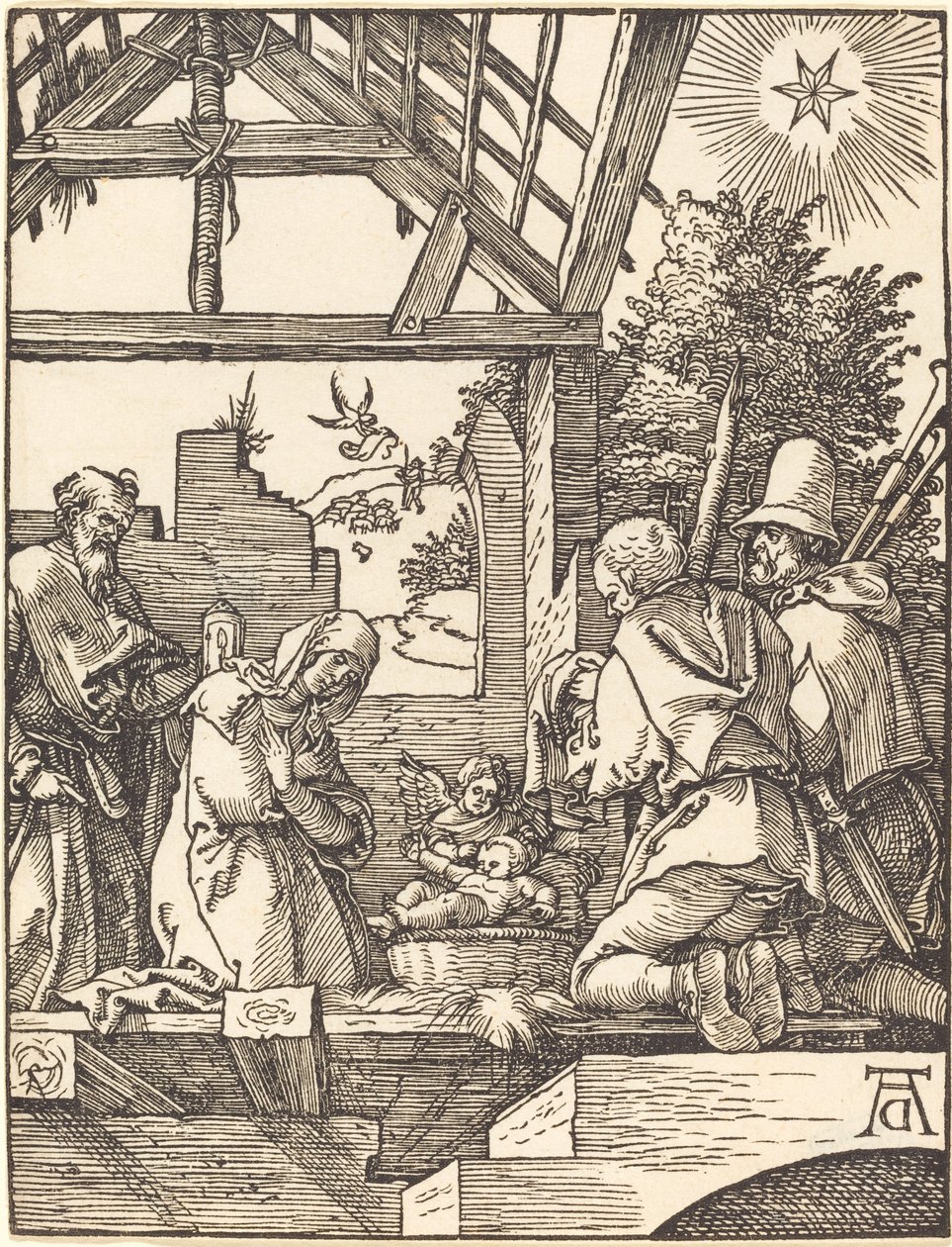 Narodzenie Chrystusa autorstwa Albrecht Dürer