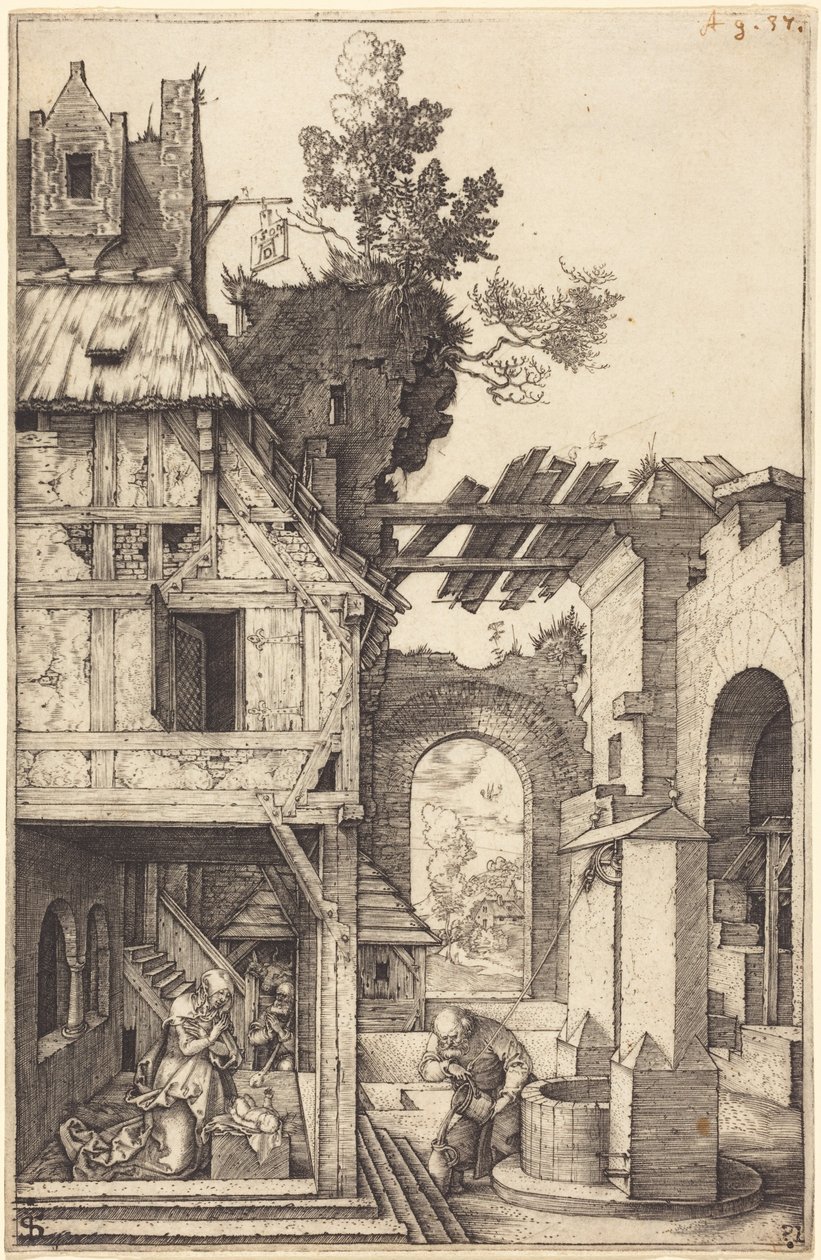 Narodzenie Pańskie autorstwa Albrecht Dürer