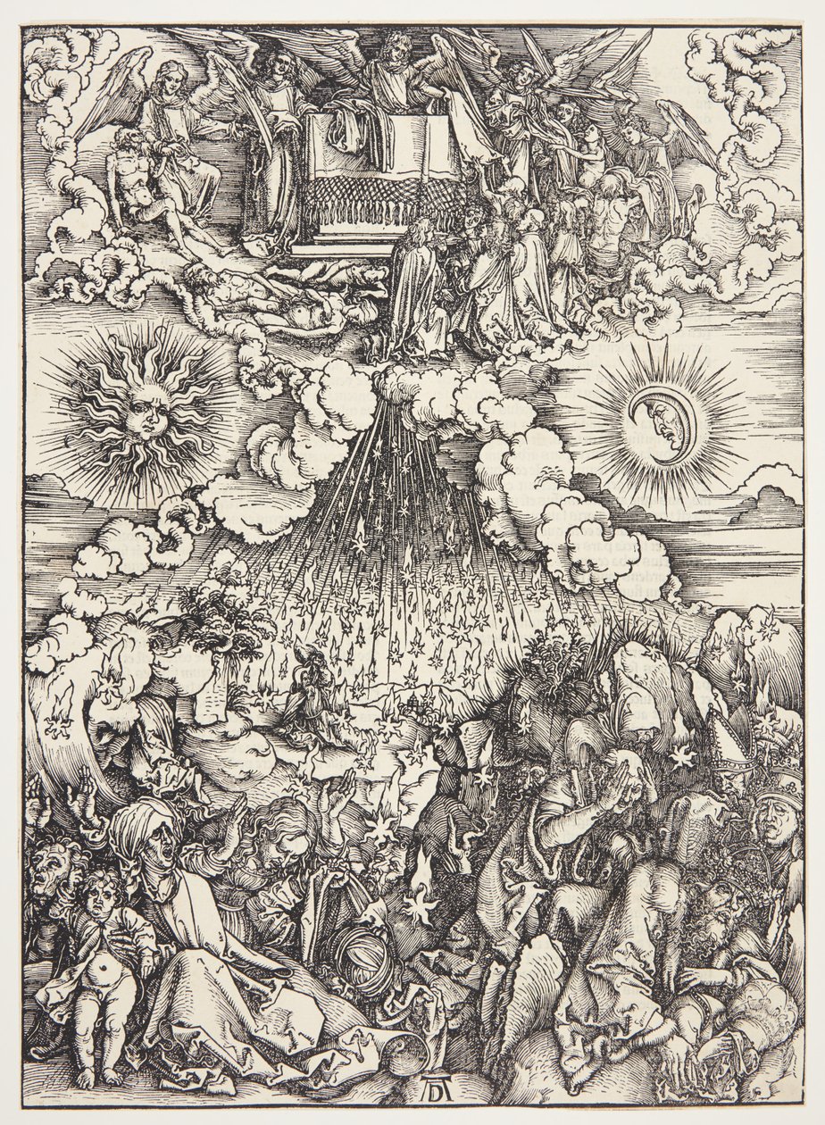 Otwarcie piątej i szóstej pieczęci autorstwa Albrecht Dürer