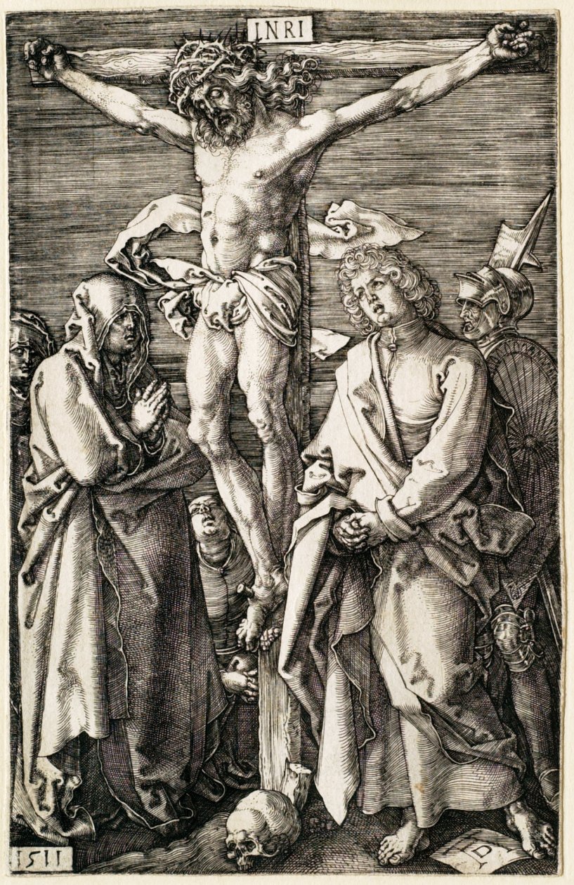 Pasja: Chrystus na krzyżu autorstwa Albrecht Dürer