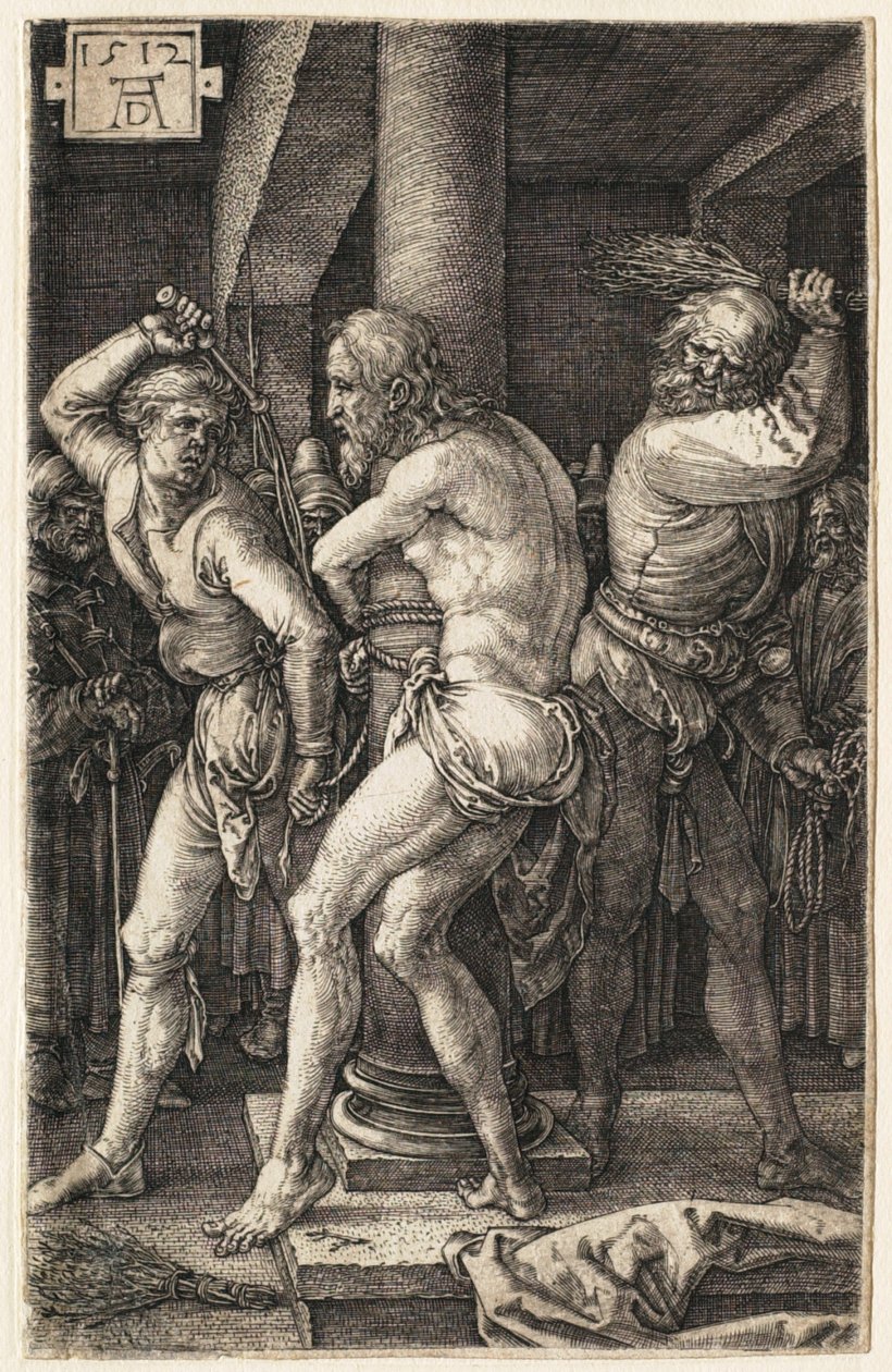 Pasja: Biczowanie autorstwa Albrecht Dürer