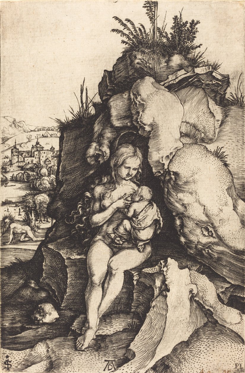 Pokuta św. Jana Chryzostoma, c. 1497. autorstwa Albrecht Dürer