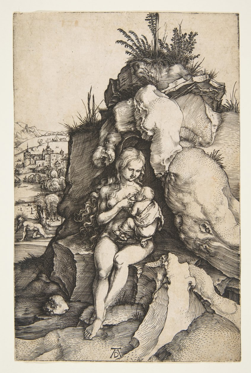 Pokuta św. Jana Chryzostoma, ca. 1496. autorstwa Albrecht Dürer
