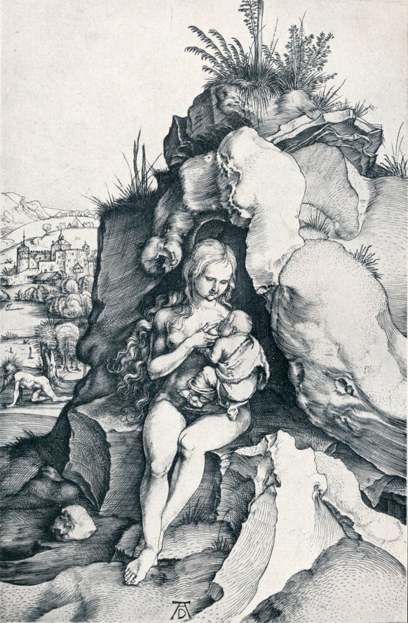 Pokuta św. Jana Chryzostoma, 1495 1906 autorstwa Albrecht Dürer