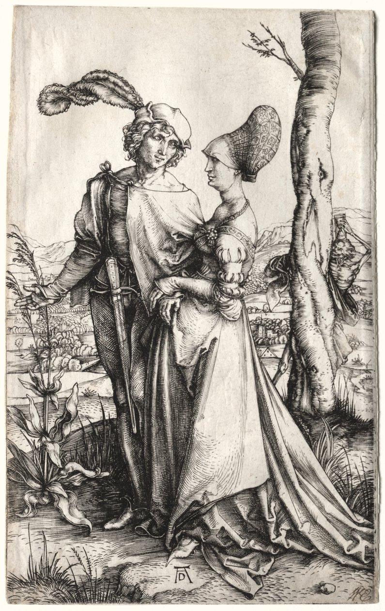 Promenada autorstwa Albrecht Dürer
