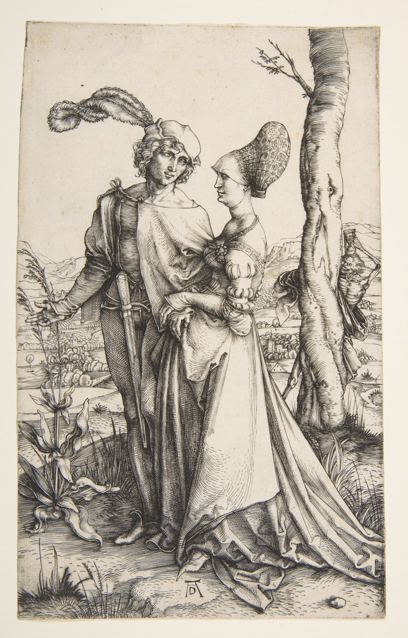 Promenada autorstwa Albrecht Dürer