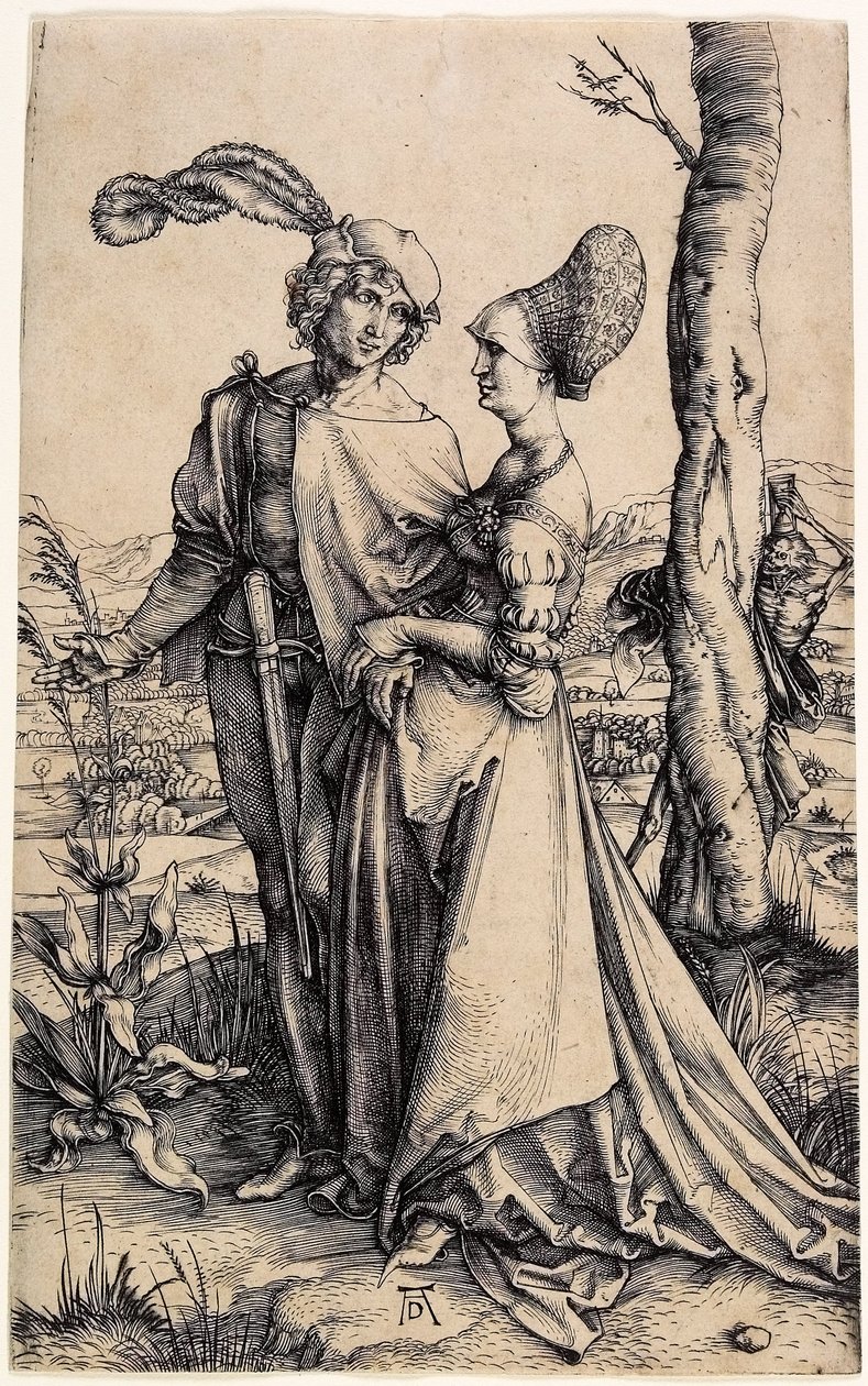Promenada autorstwa Albrecht Dürer