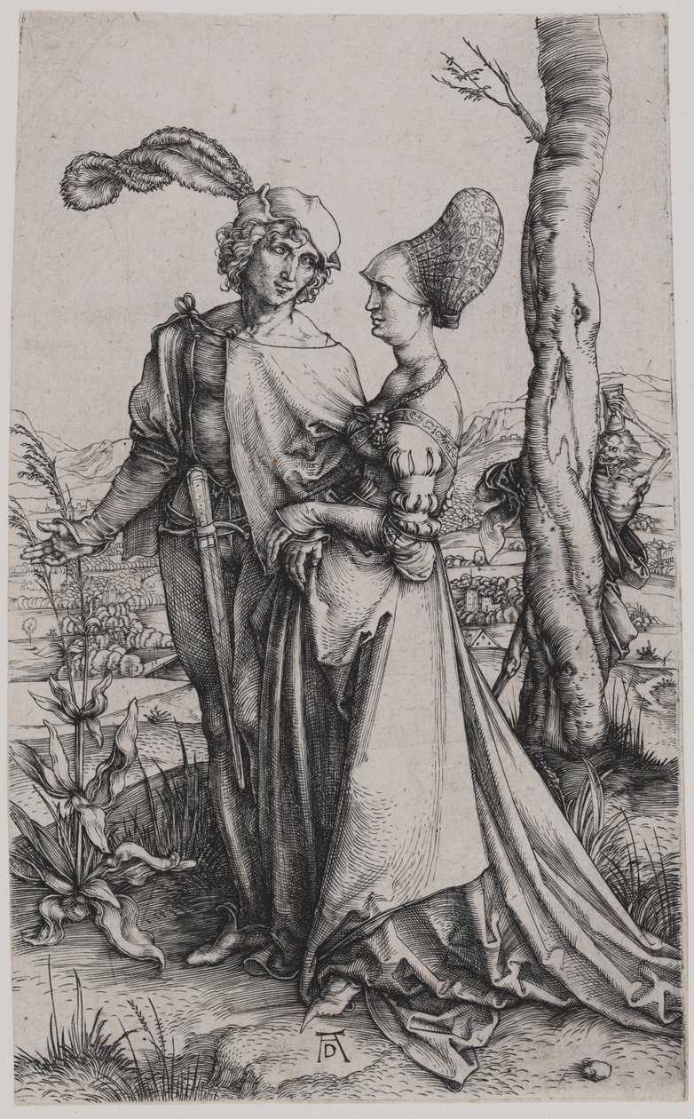 Promenada autorstwa Albrecht Dürer