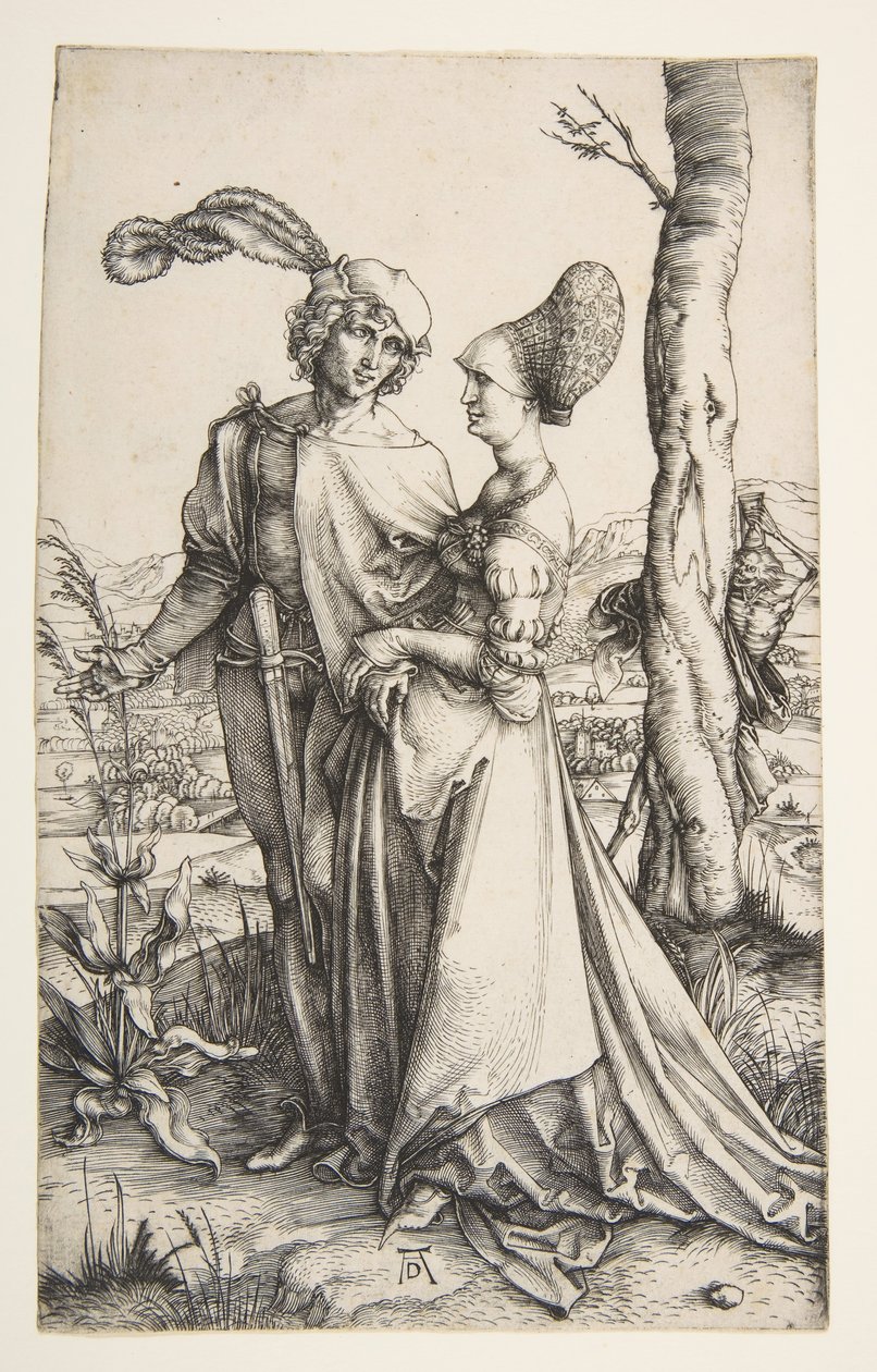 Promenada, ca. 1498. autorstwa Albrecht Dürer
