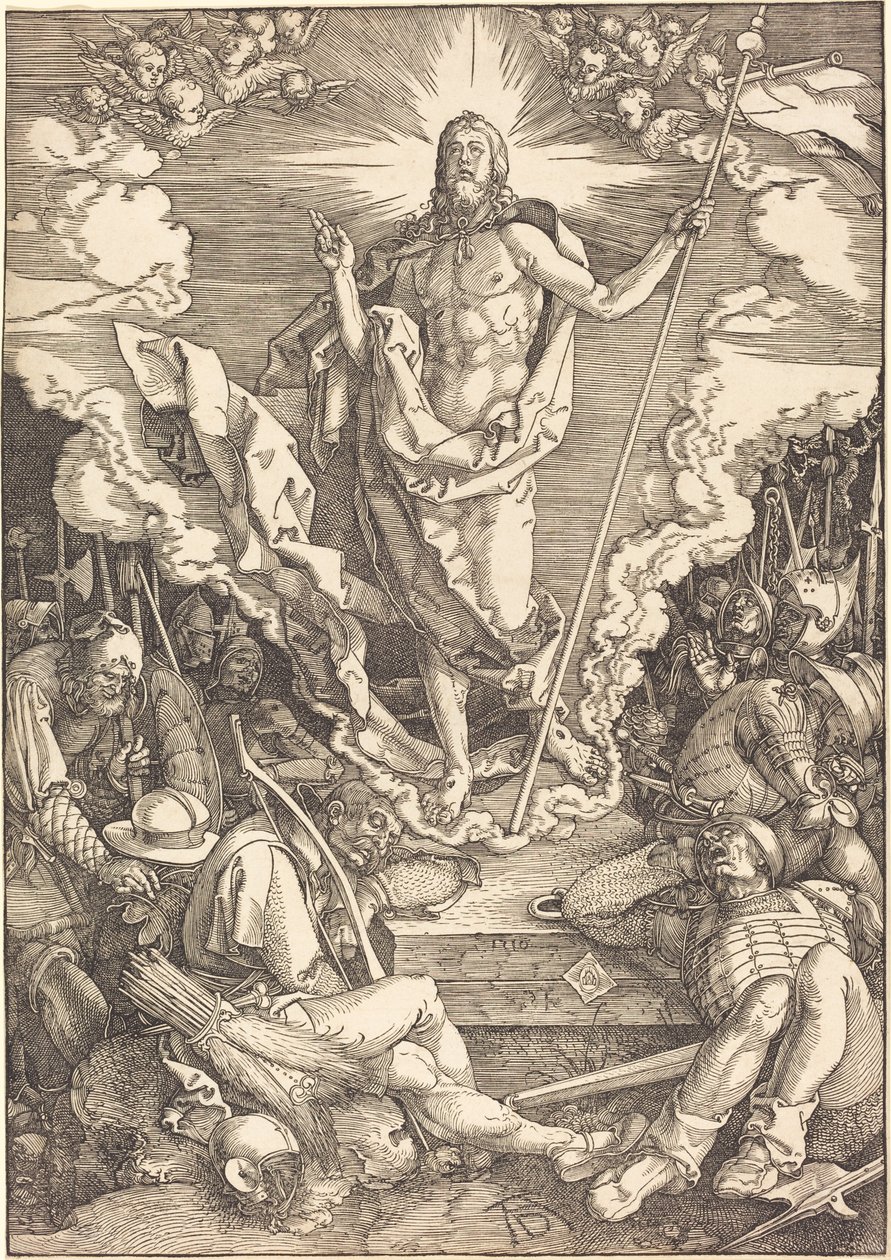 Zmartwychwstanie autorstwa Albrecht Dürer