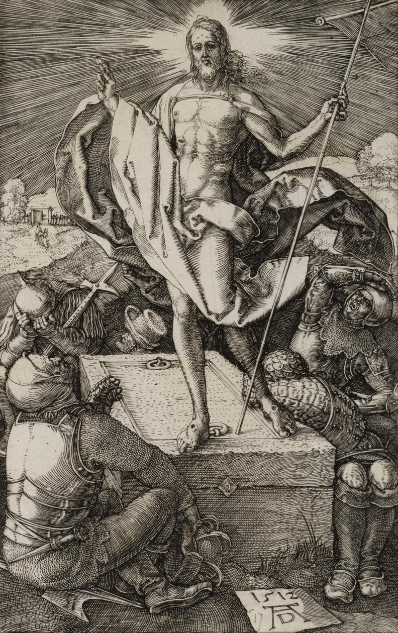 Zmartwychwstanie autorstwa Albrecht Dürer