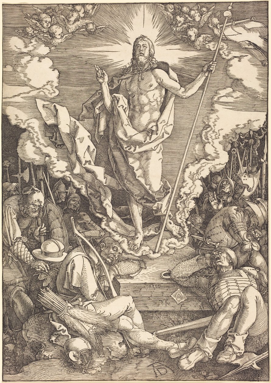 Zmartwychwstanie autorstwa Albrecht Dürer