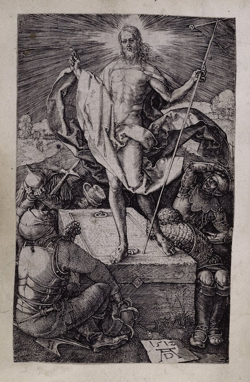 Zmartwychwstanie, 1512 autorstwa Albrecht Dürer