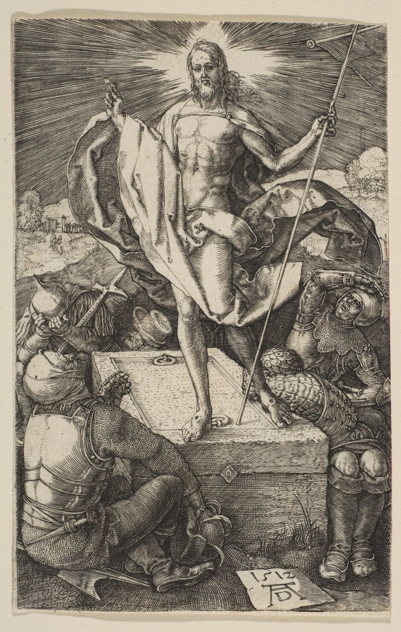 Zmartwychwstanie, z „Pasji” autorstwa Albrecht Dürer