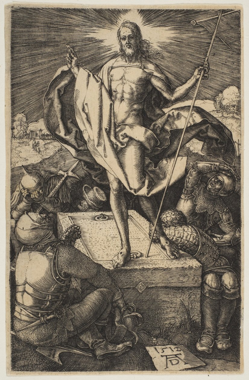Zmartwychwstanie z Męki Pańskiej, 1511. autorstwa Albrecht Dürer