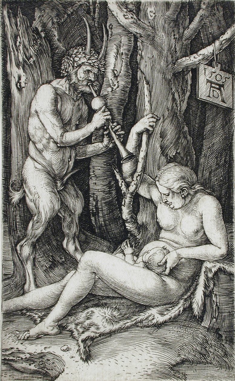 Rodzina satyrów autorstwa Albrecht Dürer