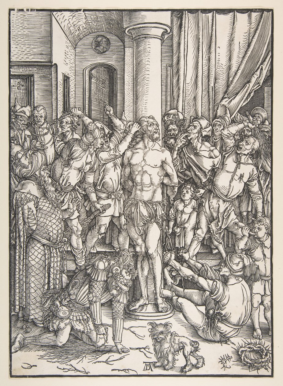 Biczowanie Chrystusa autorstwa Albrecht Dürer
