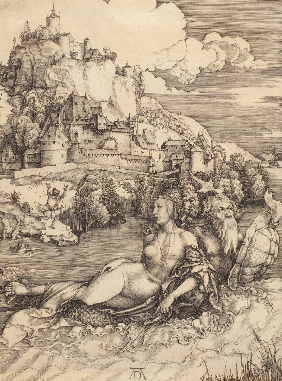 Potwór morski (Cud morza) autorstwa Albrecht Dürer