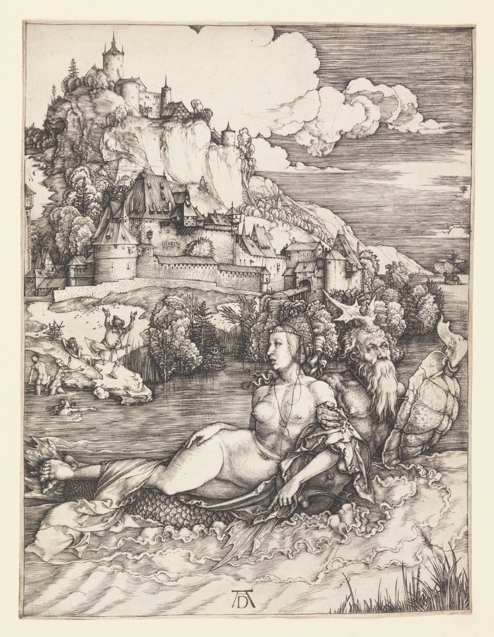Morski potwór autorstwa Albrecht Dürer