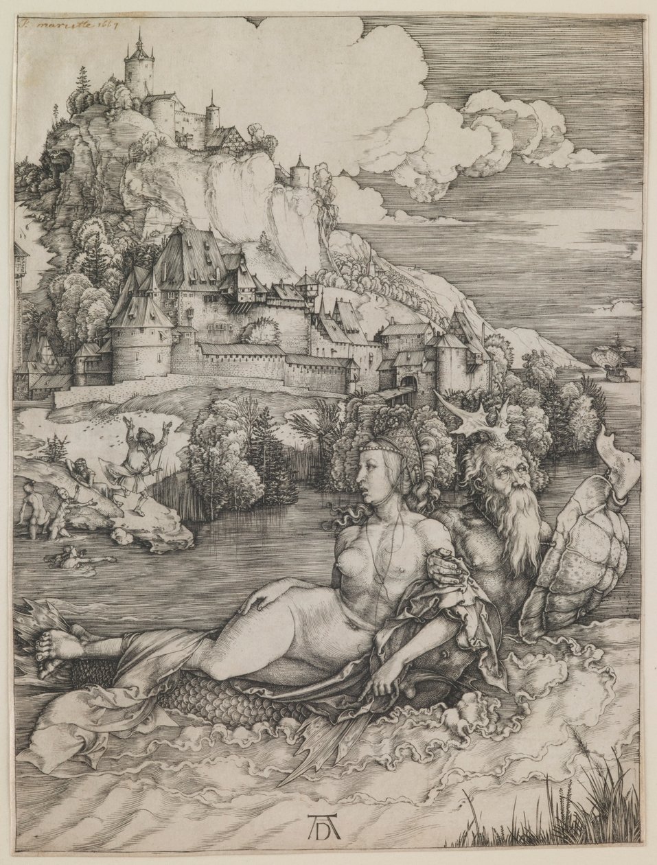 Potwór morski autorstwa Albrecht Dürer