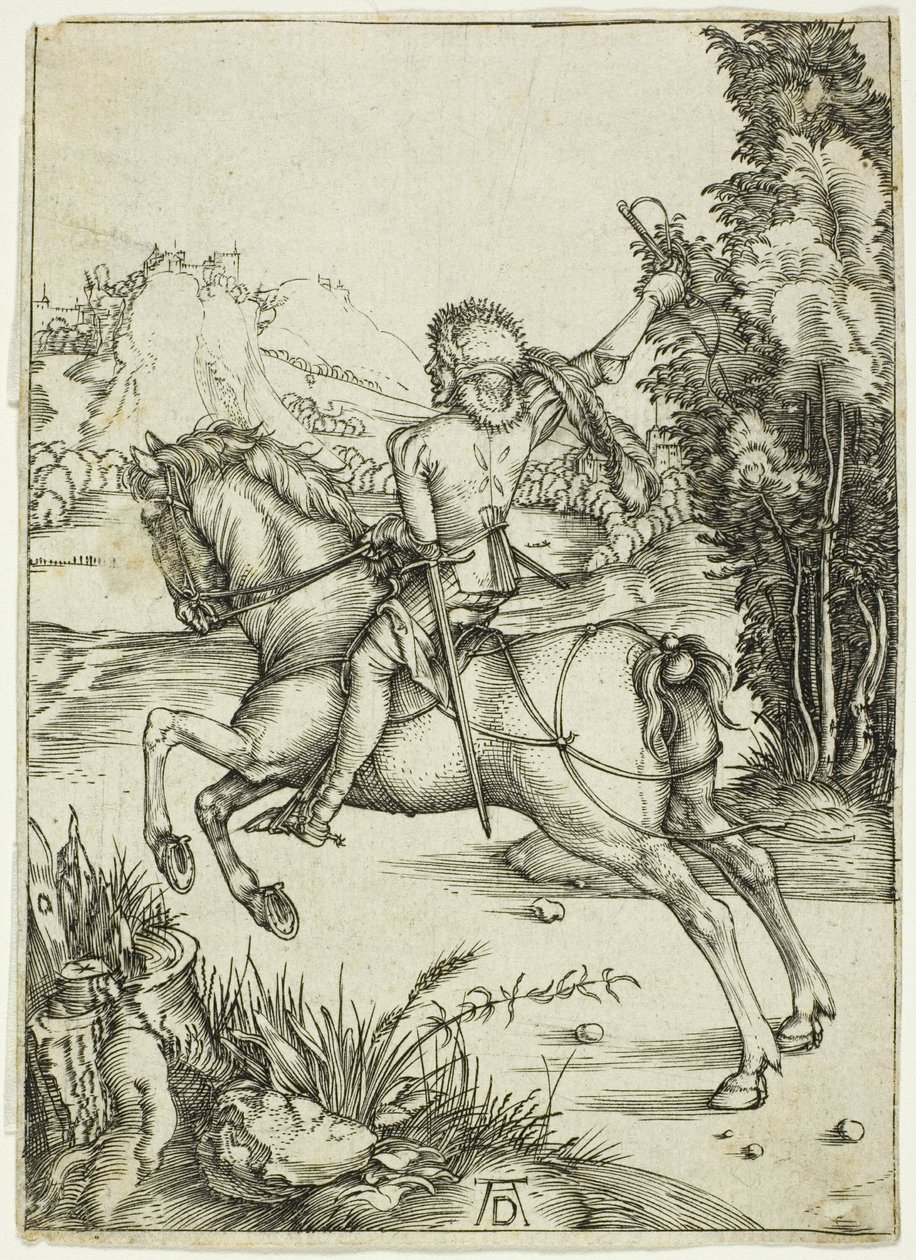 Mały kurier autorstwa Albrecht Dürer