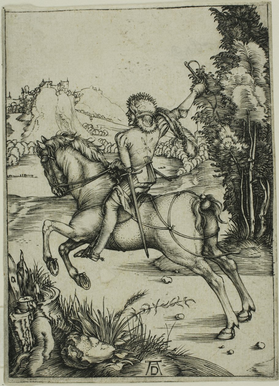 Mały kurier autorstwa Albrecht Dürer