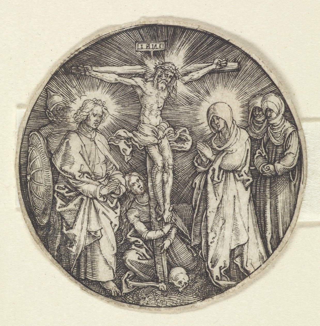 Małe Ukrzyżowanie („Główka cesarza Maksymiliana”) autorstwa Albrecht Dürer