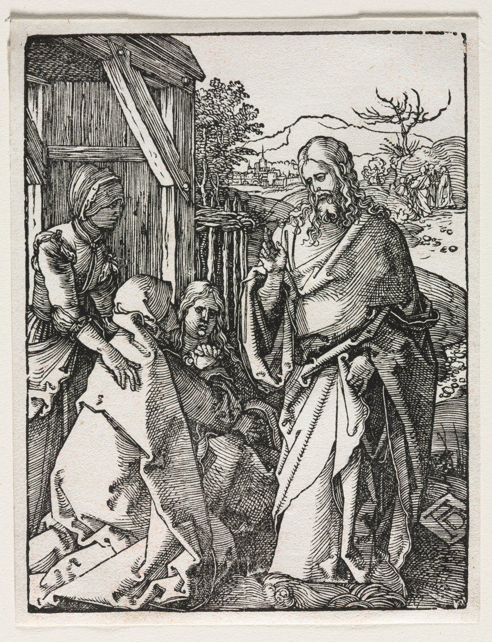Mała pasja: Chrystus pożegnalny z Dziewicą. autorstwa Albrecht Dürer