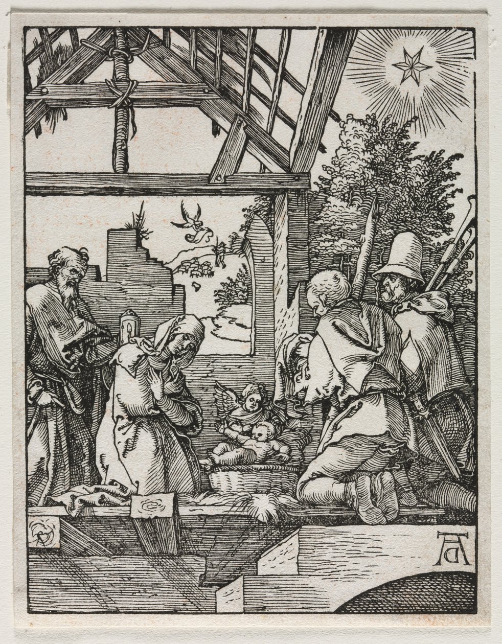 Mała pasja: szopka autorstwa Albrecht Dürer