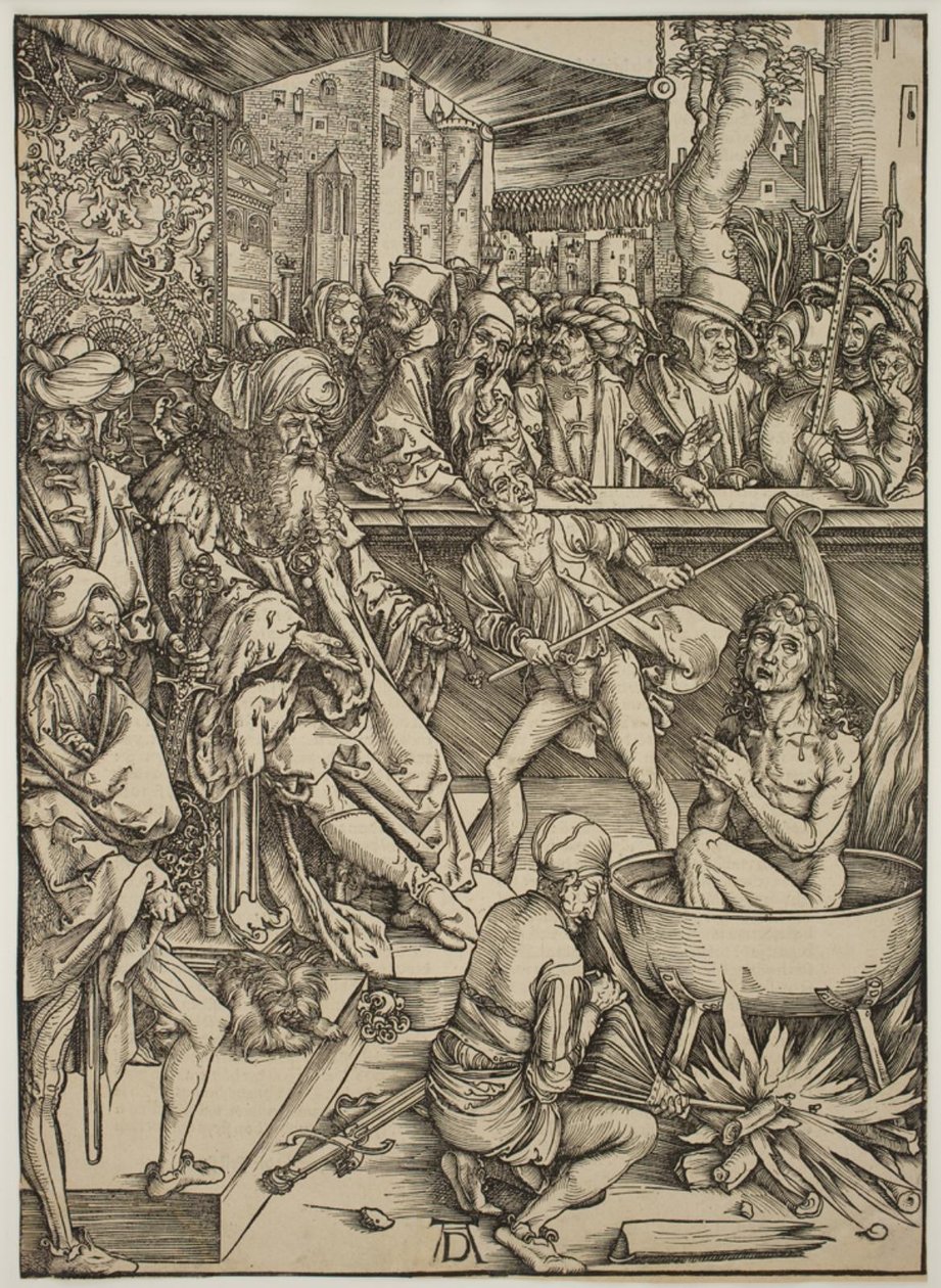 Tortura św. Jana Ewangelisty autorstwa Albrecht Dürer