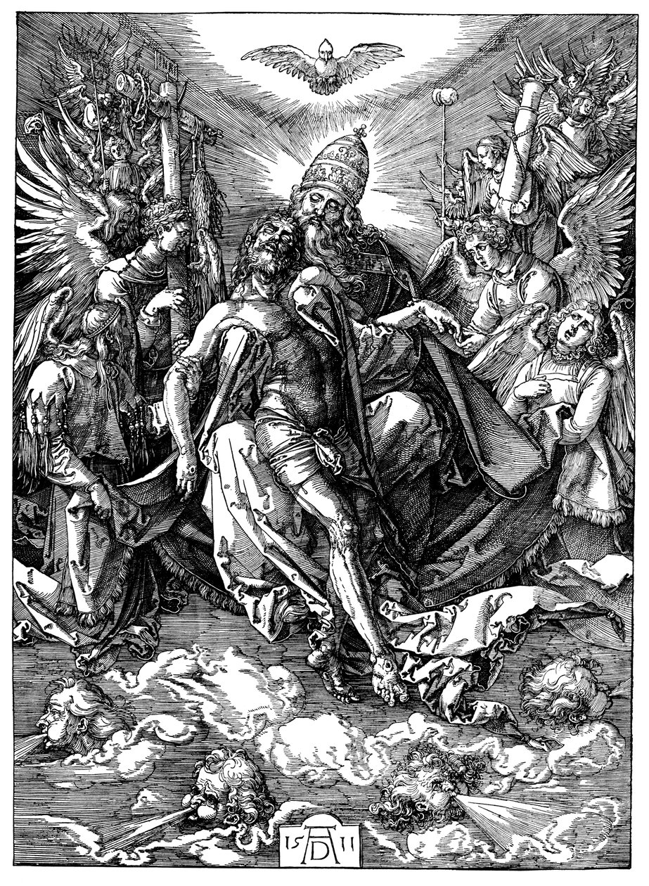 Trójca Tron Łaski, 1511 autorstwa Albrecht Dürer