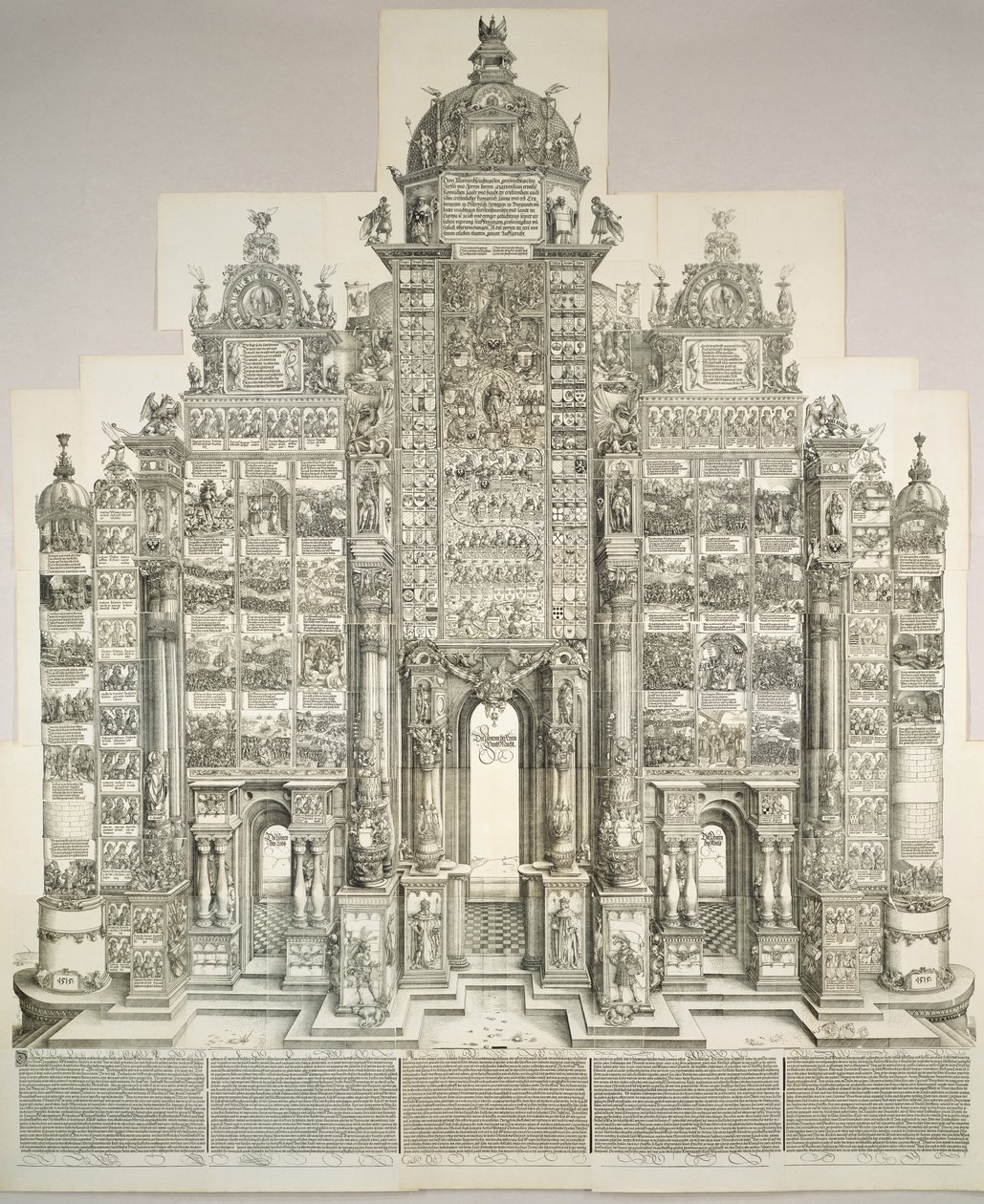 Łuk triumfalny Maksymiliana, wydanie 1515 1799. autorstwa Albrecht Dürer