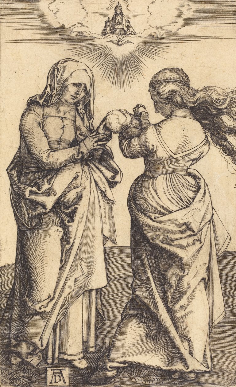 Dziewica z Dzieciątkiem ze św. 1500. autorstwa Albrecht Dürer