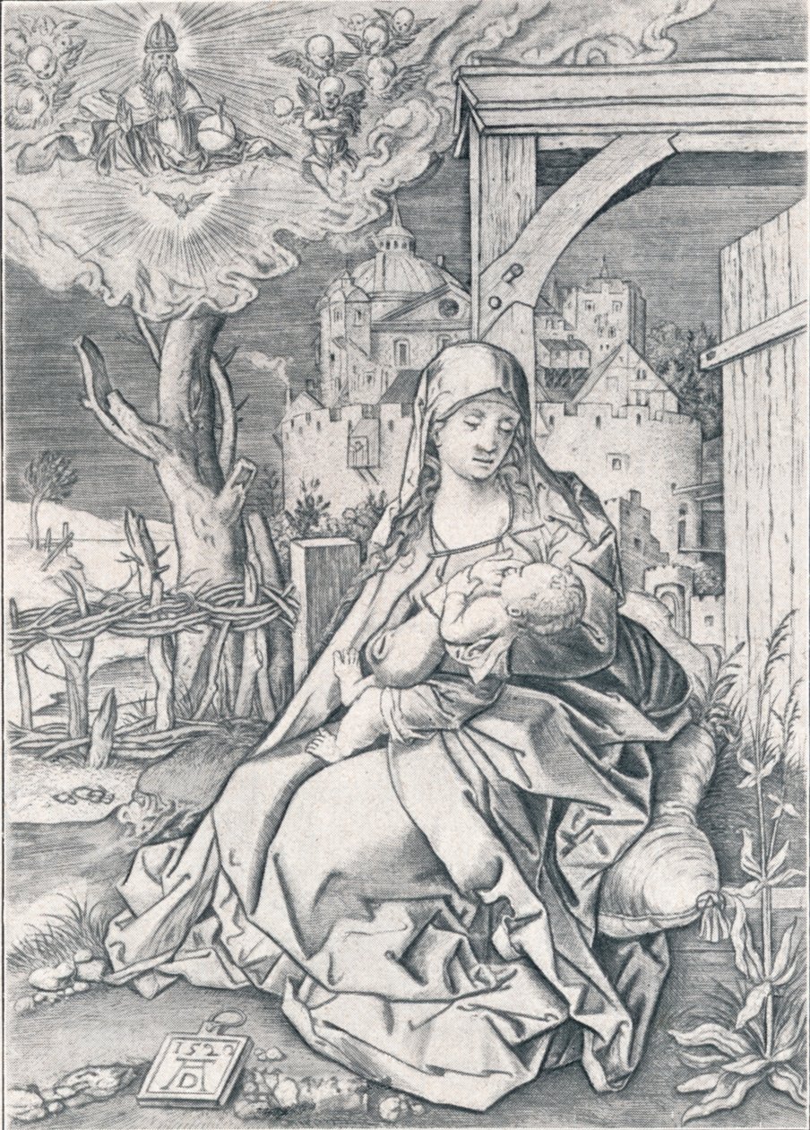 Matka Boska przy Bramie, 1522 1906. autorstwa Albrecht Dürer
