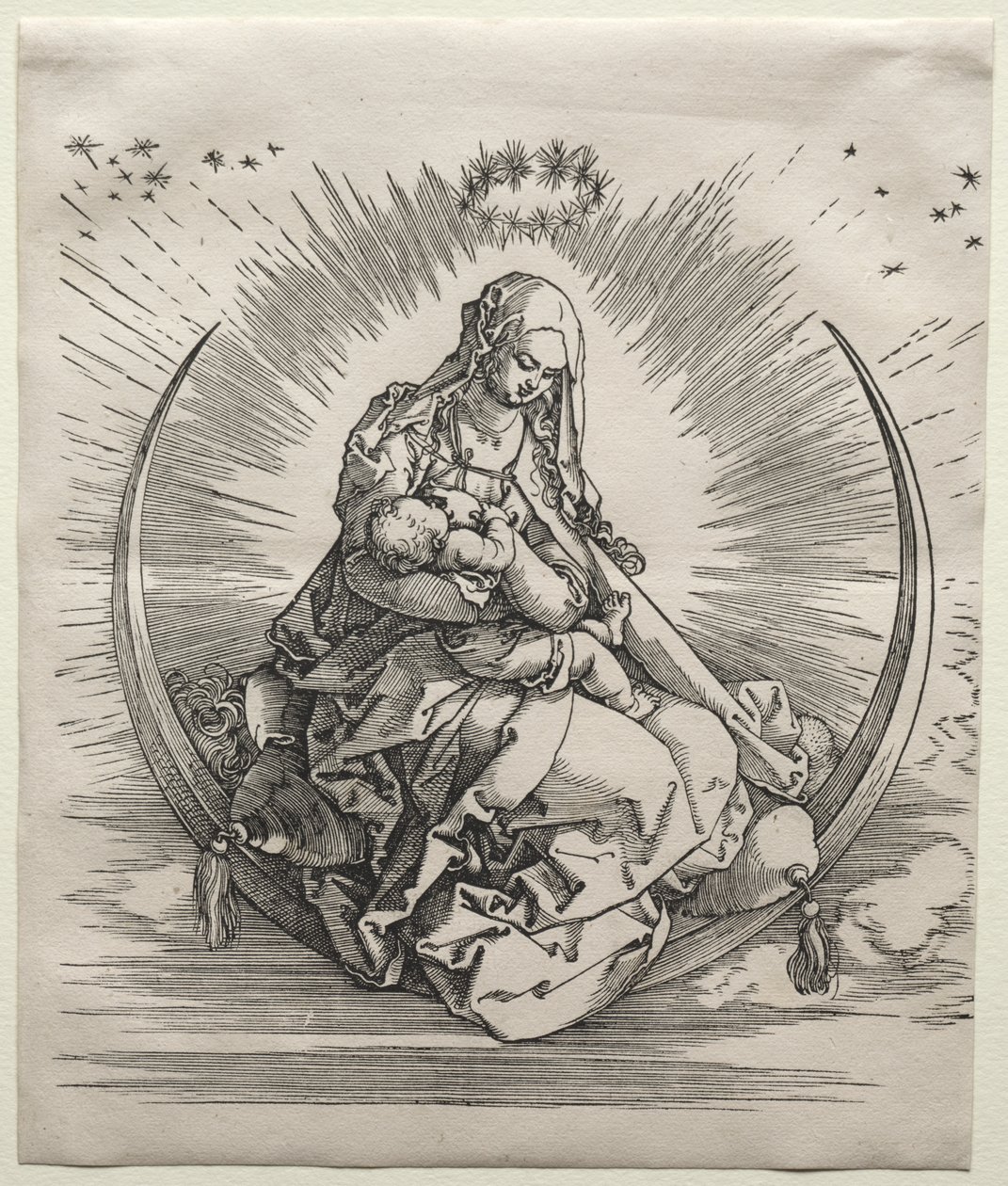 Dziewica na półksiężycu autorstwa Albrecht Dürer