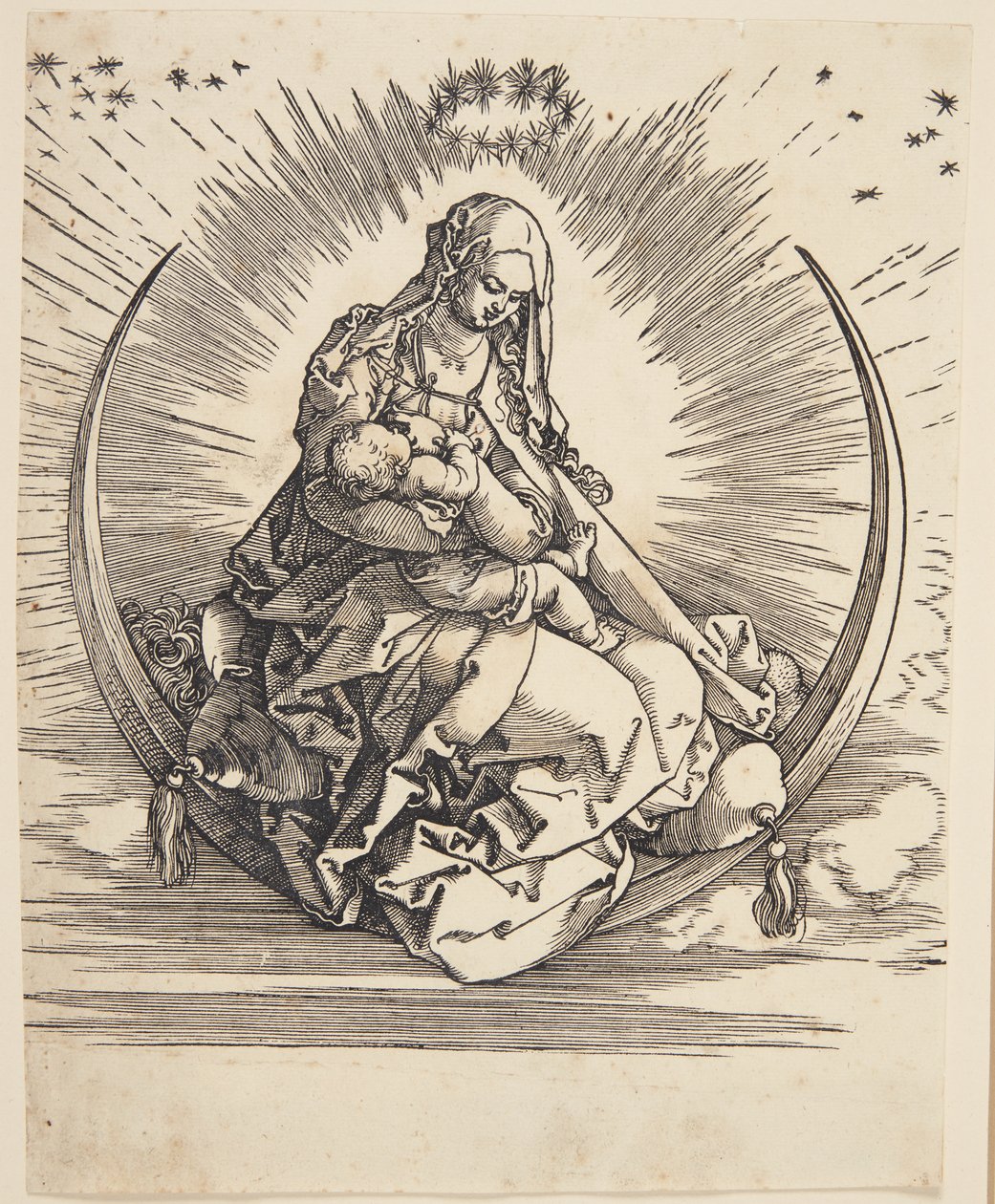 Dziewica na półksiężycu autorstwa Albrecht Dürer