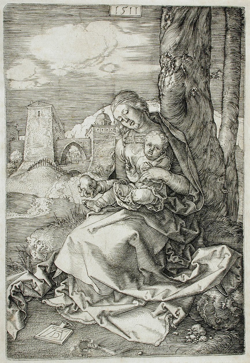 Matka Boska z gruszką autorstwa Albrecht Dürer