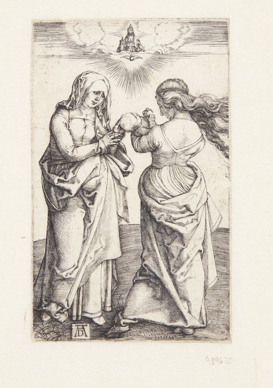 Dziewica z Dzieciątkiem i św. Anną autorstwa Albrecht Dürer
