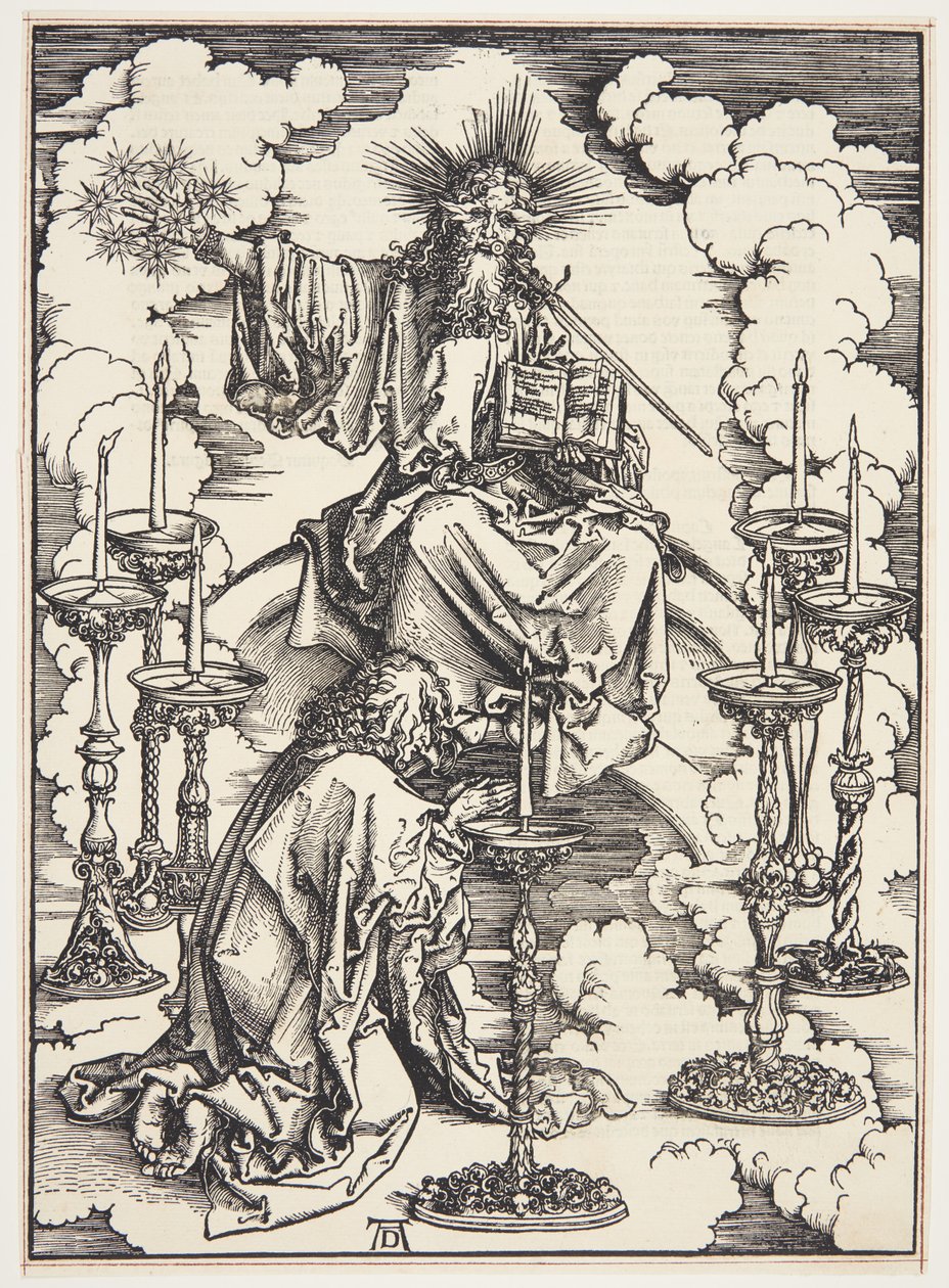 Wizja siedmiu świeczników autorstwa Albrecht Dürer