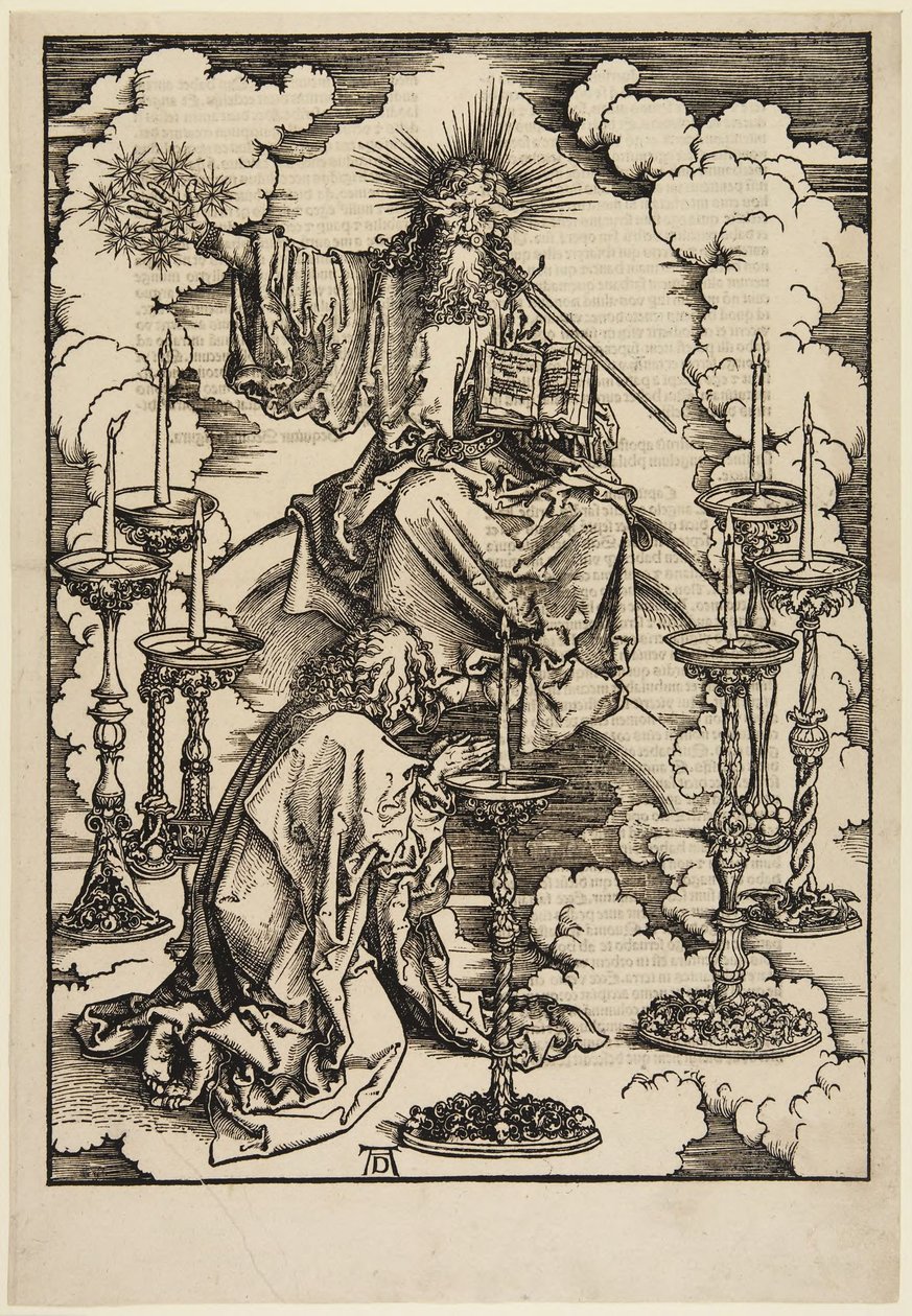 Wizja siedmiu świeczników autorstwa Albrecht Dürer