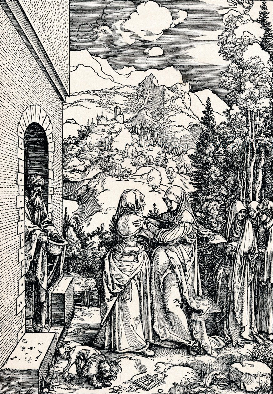 Nawiedzenie, 1506 1906 autorstwa Albrecht Dürer