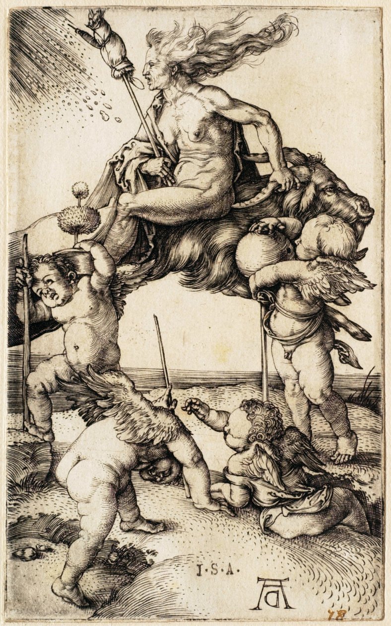 Czarownica autorstwa Albrecht Dürer